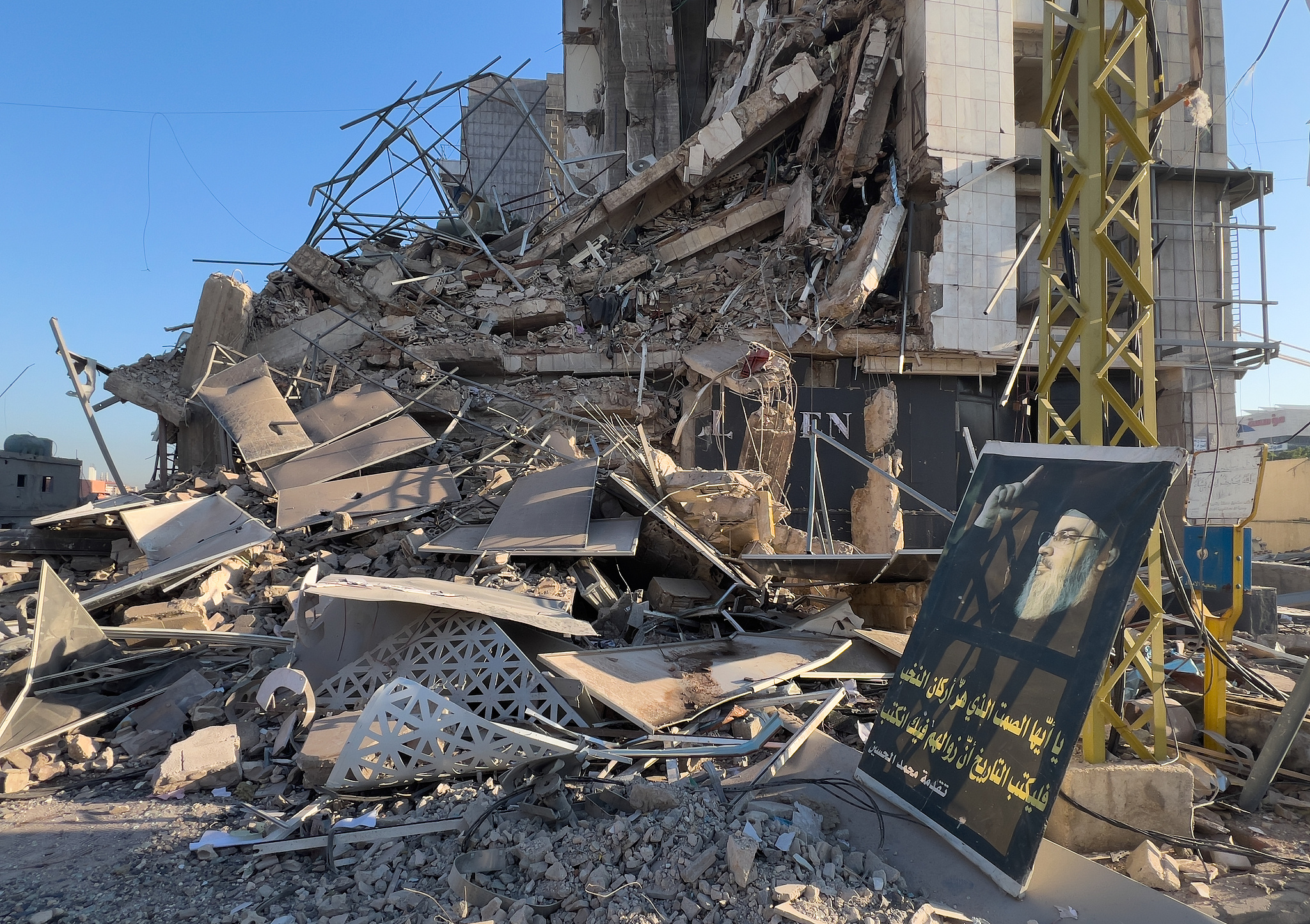 Communities devastated by strikes