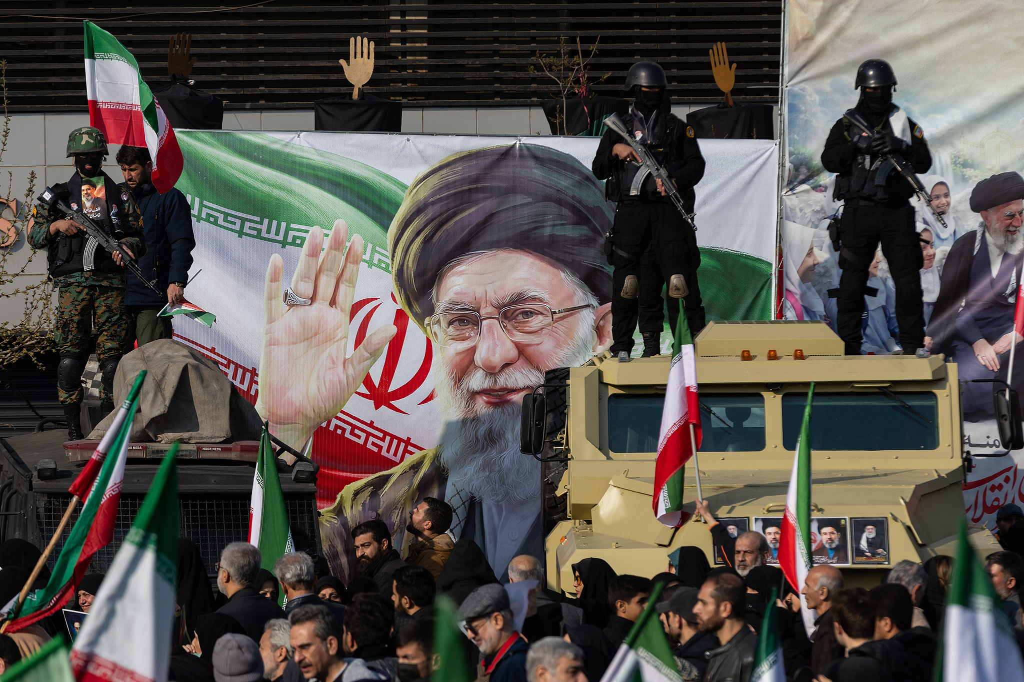 Displaced families in Iran searching for safety